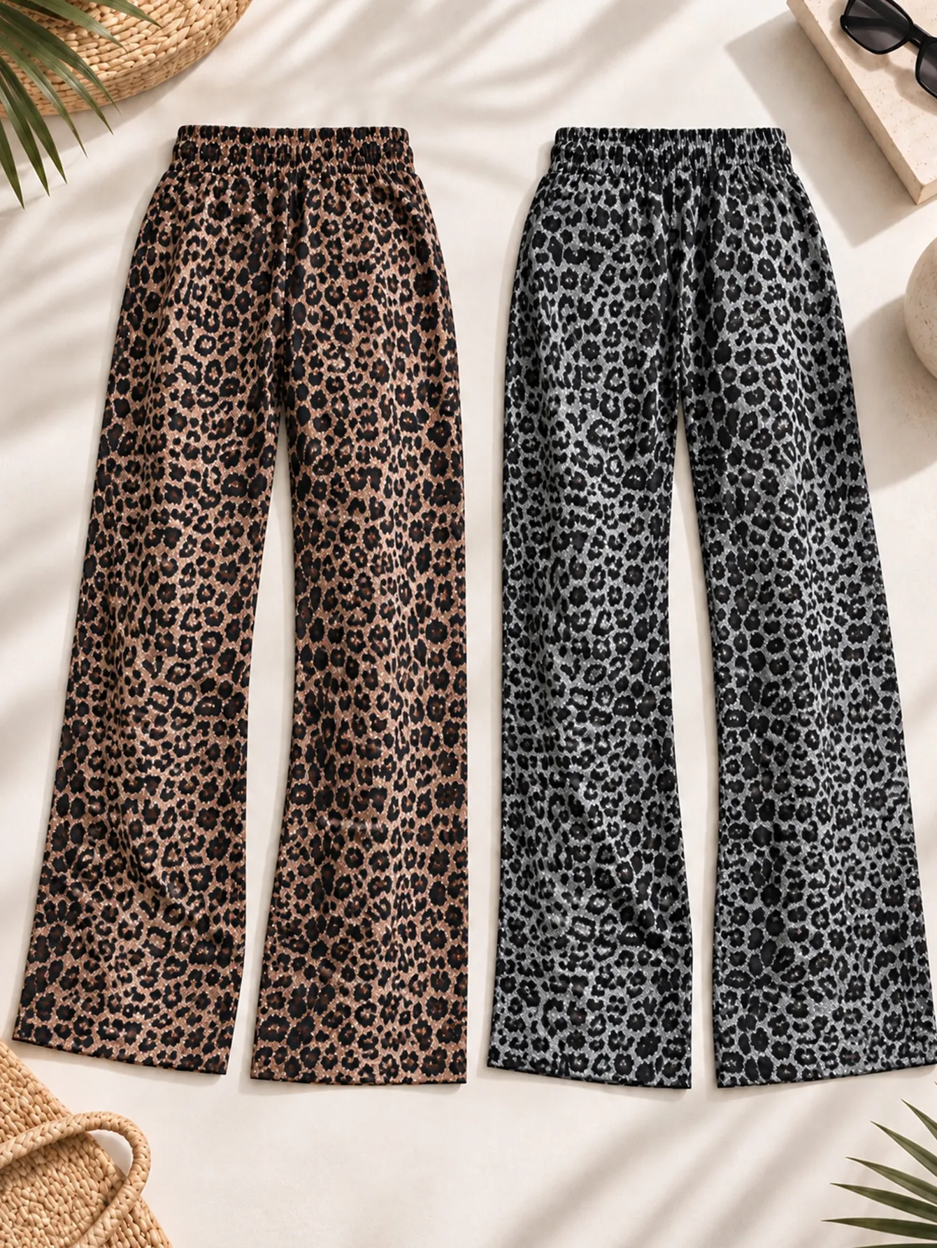 AD2651 pantalon animal print 15719